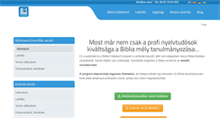 Desktop Screenshot of mobilbiblia.hu